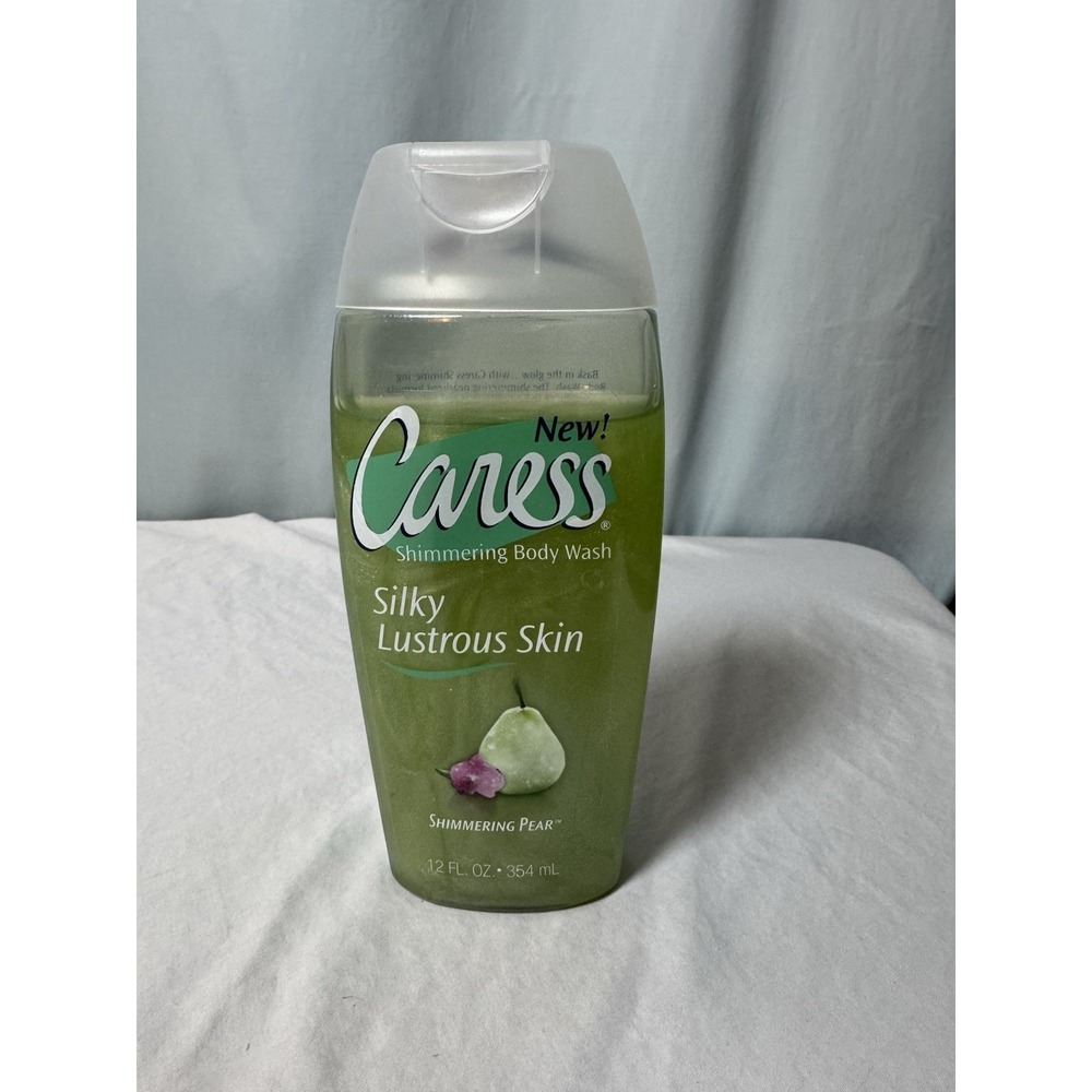 Caress Shimmering Body Wash Shimmering Pear Silky Lustrous Skin 12 Fl Oz New